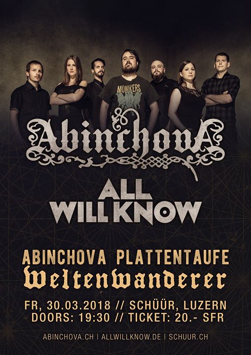 Poster from the event