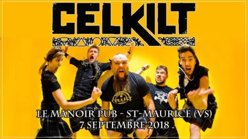 Poster von der Veranstaltung Irish Night with Celkilt @ Manoir Pub, Saint-Maurice
