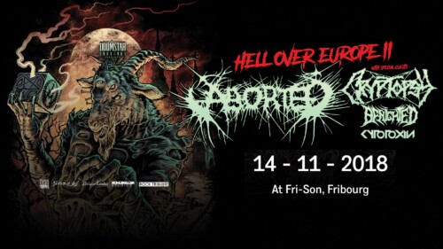 Poster of the event Hell Over Europe 2 at Fri-Son, Freiburg
