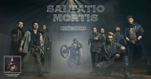 Poster of the event Saltatio Mortis at Plaza Klub, Zürich