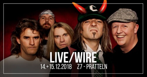 Poster von der Veranstaltung Live/Wire @ Konzertfabrik Z7, Pratteln