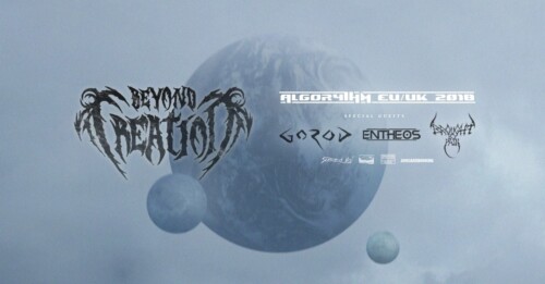 Poster von der Veranstaltung Beyond Creation, Gorod, Entheos & Brought By Pain @ KIFF, Aarau
