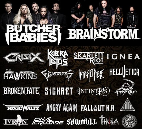 Poster von der Veranstaltung Metal Scar Festival 2018 @ Metal Scar – Festival