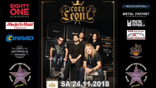 Poster of the event CoreLeoni at Hall of Fame, Wetzikon