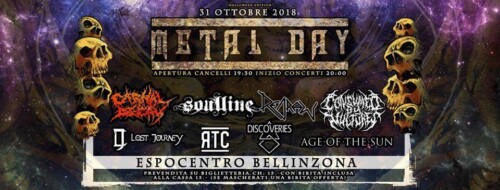 Poster von der Veranstaltung Metal Day - 13° Edizione @ Eventi Espocentro, Bellinzona