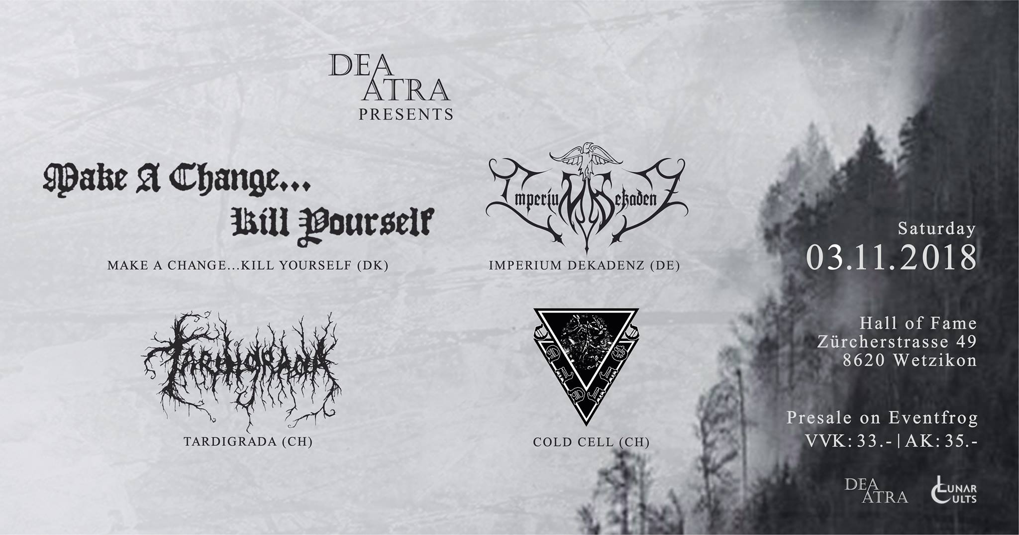 Poster von Event