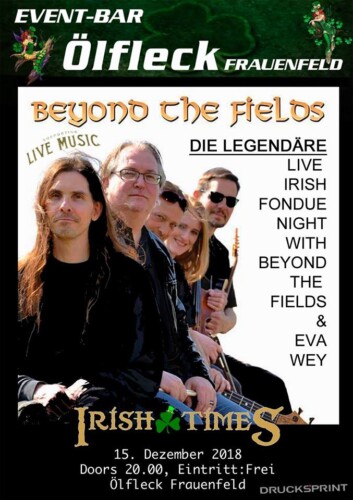 Poster von der Veranstaltung Beyond The Fields @ Ölfleck Event-Bar, Frauenfeld