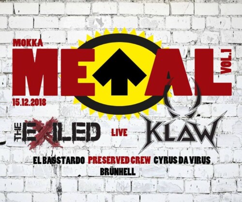Poster von der Veranstaltung Mokka Metal-Night Vol. I @ Cafe Bar Mokka, Thun