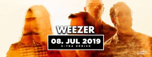 Poster von der Veranstaltung Weezer @ X-TRA, Zürich