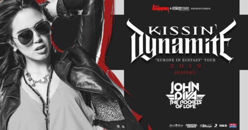 Poster von der Veranstaltung Kissin' Dynamite @ Konzertfabrik Z7, Pratteln