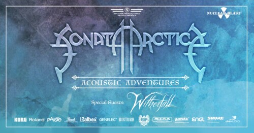 Poster von der Veranstaltung Acoustic Adventures Tour 2019 - Sonata Arctica @ Konzertfabrik Z7, Pratteln