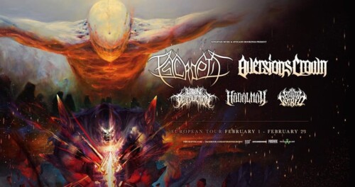 Poster von der Veranstaltung Aversions Crown, Psycroptic & Within Destruction @ KIFF, Aarau
