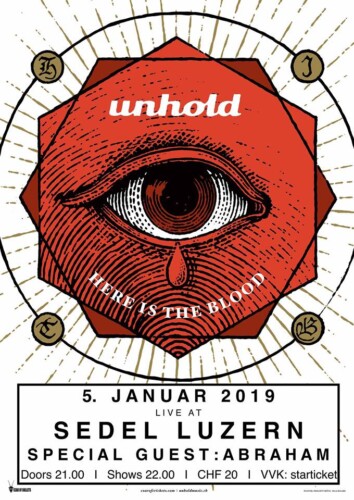 Poster of the event Unhold & Abraham at Sedel, Luzern