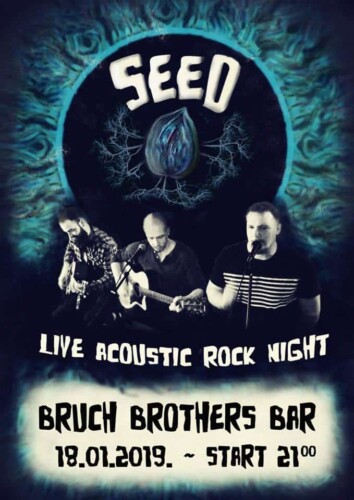Poster von der Veranstaltung Seed @ The Bruch Brothers, Luzern