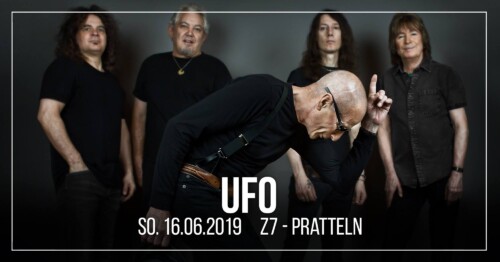 Poster von der Veranstaltung Last Orders – 50th Anniversary Tour - UFO @ Konzertfabrik Z7, Pratteln