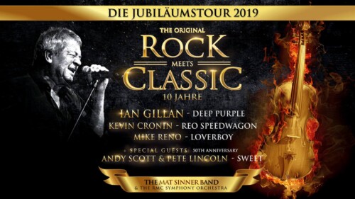 Poster von der Veranstaltung Rock Meets Classic @ Hallenstadion, Zürich