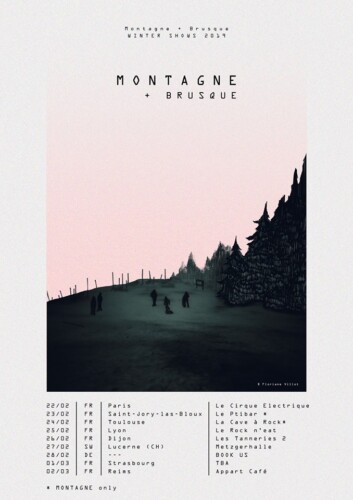 Poster von der Veranstaltung Montagne & Brusque @ Metzgerhalle Luzern