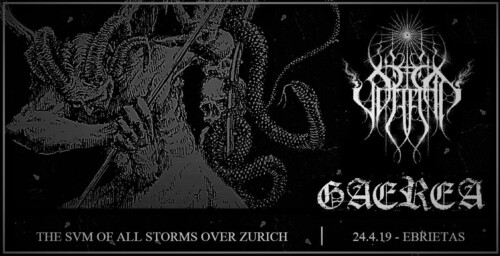 Poster von der Veranstaltung Jupiterian & Gaerea @ Ebrietas, Zürich