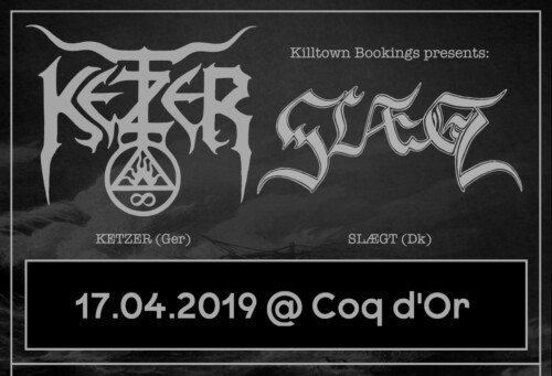 Poster von der Veranstaltung Slægt & Ketzer @ Coq d’Or, Olten