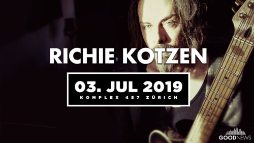 Poster von der Veranstaltung Richie Kotzen @ Komplex 457, Zürich