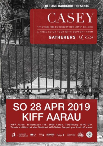 Poster von der Veranstaltung Casey Farewell Show @ KIFF, Aarau