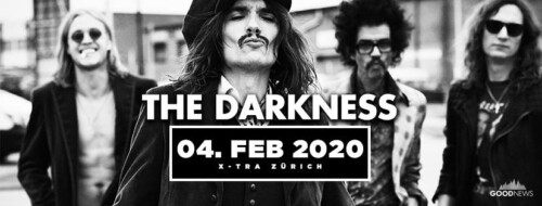 Poster von der Veranstaltung The Darkness @ X-TRA, Zürich