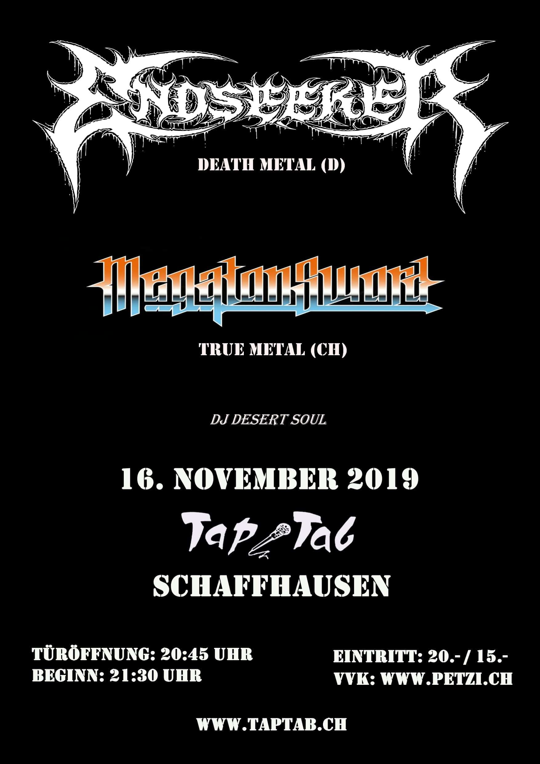 Poster von Event