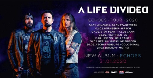 Poster von der Veranstaltung A Life Divided & Slears @ Konzertfabrik Z7, Pratteln