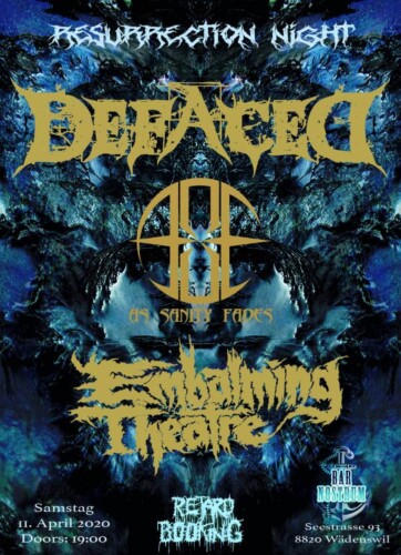 Poster von der Veranstaltung Resurrection Night @ Bar Nostrum