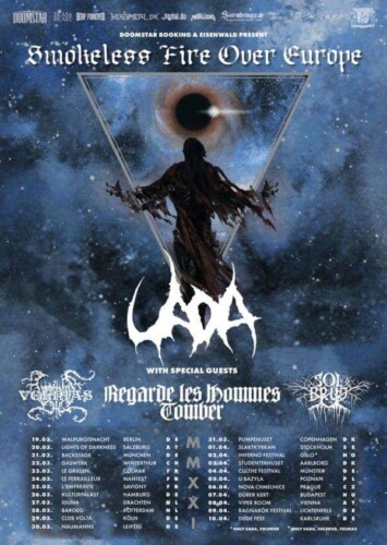 Poster von der Veranstaltung Smokeless fire over Europe Tour @ Gaswerk, Winterthur