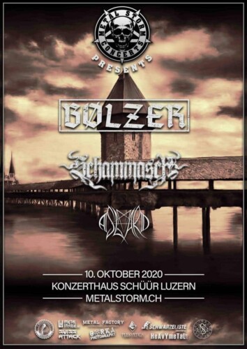 Poster of the event BØLZER / SCHAMMASCH / ASGARD at Konzerthaus Schüür , Luzern