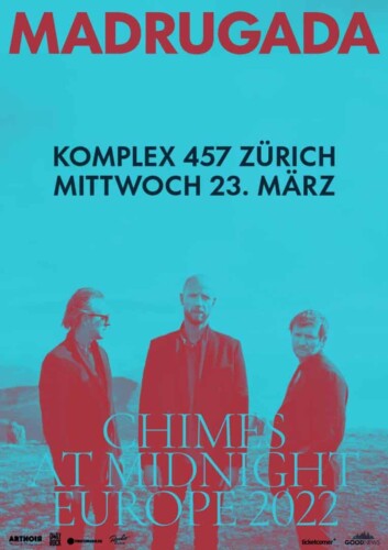 Poster von der Veranstaltung Madrugada @ Komplex 457, Zürich