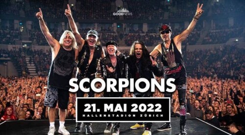 Poster von der Veranstaltung Scorpions + Storace - Rock Believer Tour @ Hallenstadion, Zürich