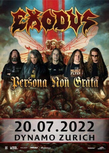 Poster von der Veranstaltung Exodus - Persona non grata @ Dynamo, Zürich