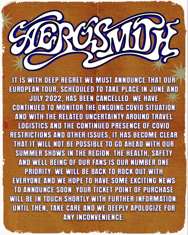 Poster von Event