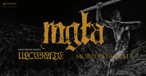 Poster von der Veranstaltung MEH SUFF! presents: Mgła & Ulcerate & Mord'A'Stigmata @ Hall of Fame, Wetzikon