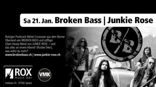 Poster von der Veranstaltung Broken Bass @ ROX music bar