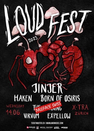 Poster of the event LOUDFEST 2023 at X-TRA, Zürich