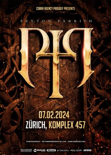 Poster von der Veranstaltung Peyton Parrish @ Komplex 457, Zürich