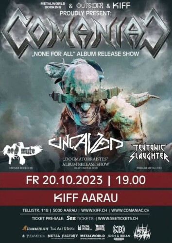 Poster von der Veranstaltung Comaniac @ KIFF, Aarau