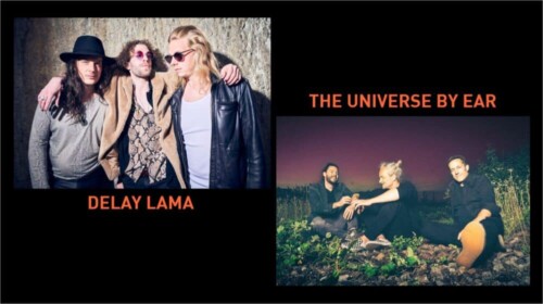 Poster von der Veranstaltung Delay Lama (CH) | The Universe By Ear (CH) @ Böröm pöm pöm, Oberentfelden