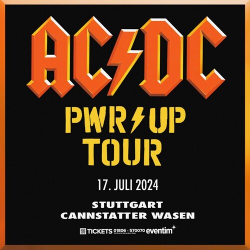 Poster von der Veranstaltung AC/DC @ Wasen