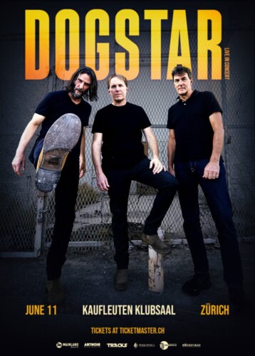 Poster von der Veranstaltung Dogstar @ Kaufleuten Klubsaal