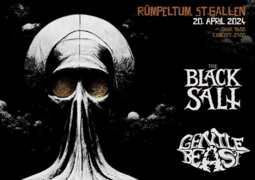 Poster von der Veranstaltung Gentle Beast and The Black Salt @ Rümpeltum