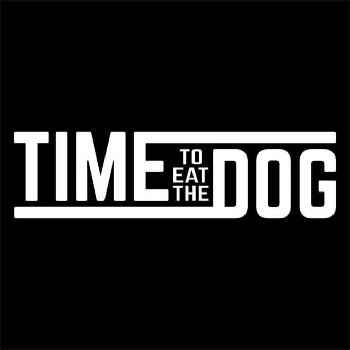 Time to eat the dog