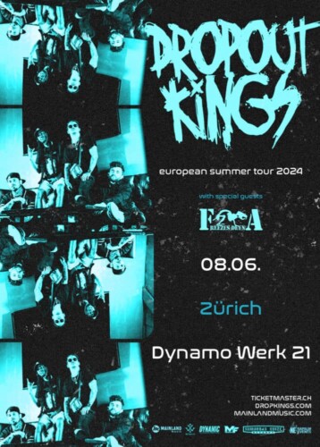 Poster von der Veranstaltung Dropout Kings & Freezes Deyna @ Werk21, Zürich
