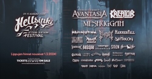 Poster von der Veranstaltung Hellsinki Metal Festival 2024 @ Jäähalli (Nordis), Helsinki
