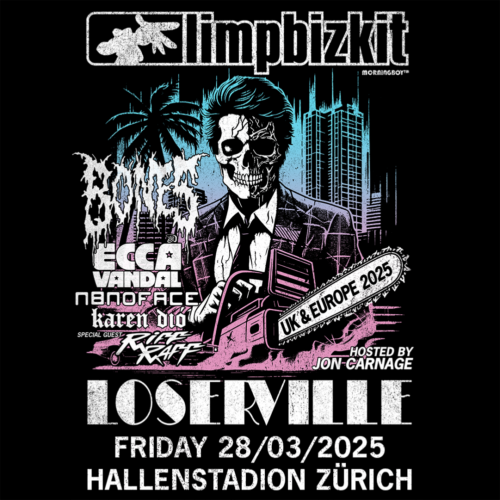 Poster von der Veranstaltung Limp Bizkit @ Hallenstadion, Zürich