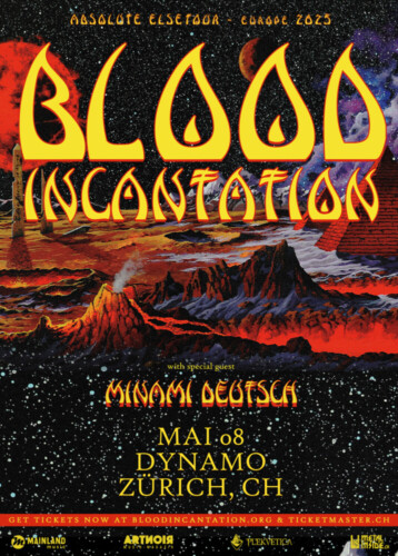 Poster von der Veranstaltung Blood Incantation @ Dynamo, Zürich