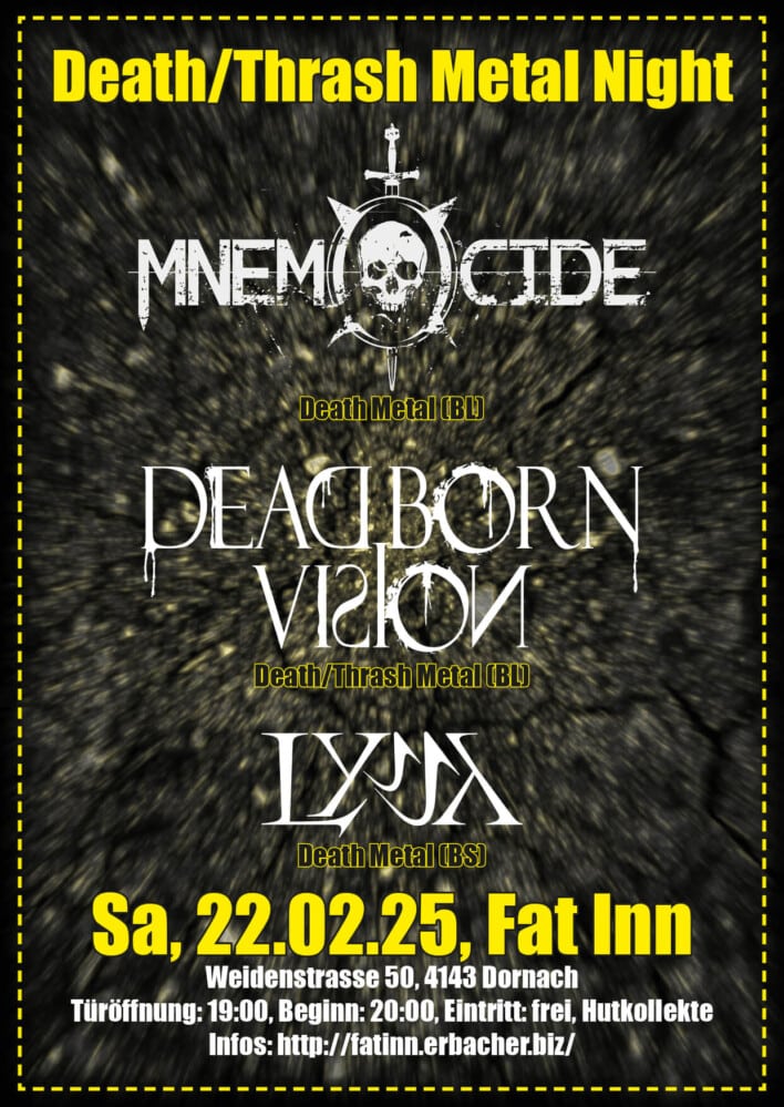 Poster from the event